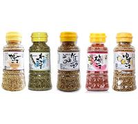 Graines de Sésame Grillées et Aromatisées Toho 5 Saveurs 80g par Flacon - Offre de 1 Lot et 2 Lots - Livraison Gratuite France - Un Sachet de Chips à la crevette de 75g offert par commande (1)