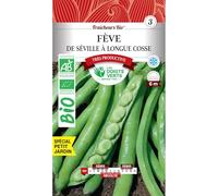 Graines fèves de Séville longues cosses BIO Les Doigts Verts 30g