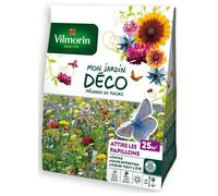 Graines - Vilmorin - Attire les Papillons - 25 m² - Mélange de fleurs