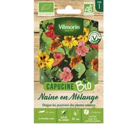 Graines - Vilmorin - Capucine Naine Variée - BIO