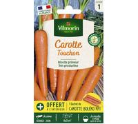 Graines - Vilmorin - Carotte Touchon + échantillon Boléro
