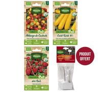 Graines - Vilmorin - Kit semis bio + 12 étiquettes de marquage offertes