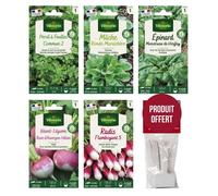 Graines - Vilmorin - Kit semis d' automne + 12 étiquettes de marquage offertes