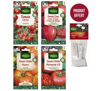 Graines - Vilmorin - Kit semis de tomates + 12 étiquettes de marquage offertes