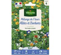 Graines - Vilmorin - Mélange Couvrant Allées Bordures - 10 m² - Mélange de fleurs