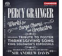 Grainger, P. - Works for Large Chorus & [Import]