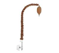 Grains de bois 25 98 pouces Poussette 35 chansons Boîte à musique suspendue Accessoires Lit de jouet éducatif précoce sur suspension Fournitures