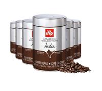 Grains de café Illy India 250 g, 6 pièces