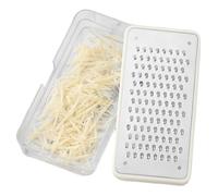 grains en acier inoxydable - Râpe à fruits et légumes multifonction pour une alimentation efficace | Rite manuel sans glissement pour oignons, pommes de terre, carottes, fromage