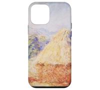 Grainstacks in The Sunlight Morning Effect Art Impressionnisme Coque pour iPhone 12 Mini