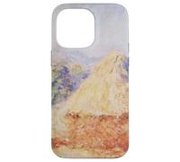 Grainstacks in The Sunlight Morning Effect Art Impressionnisme Coque pour iPhone 14 Pro Max