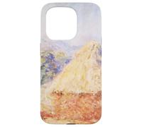 Grainstacks in The Sunlight Morning Effect Art Impressionnisme Coque pour iPhone 15 Pro