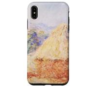 Grainstacks in The Sunlight Morning Effect Art Impressionnisme Coque pour iPhone XS Max