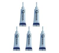 Graisse à glissière : tube de buse pointue, évite la solution de bruit de la porte de la voiture, formule d'entretien du sac de vêtements, composé de lubrification de petits emballages | R