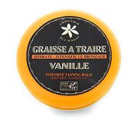 Graisse à traire au monoi de Tahiti - pour un bronzage parfait - Autobronzant - Comptoir du monoi - pour visage et corp - Fabriqué en France - pot 125ml