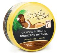 Soleil des Îles Graisse à traire Monoï de Tahiti Bronzage intense FPS 0 – 150 ml