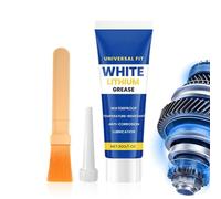 Graisse Au Lithium Blanc Tube | Crème Lubrifiante Étanche Pour Engrenages | Graisse Lubrifiante Engrenages | pour Propriétaires Automobile Passionnés Mécanique Maison