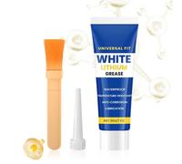 Graisse Au Lithium Blanc Tube | Résistance Températures Élevées Lubrifiant Véhicule - Graisse Lubrifiante Engrenages | Pour Entretien Chassis Métal Flotte Particuliers