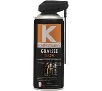 Graisse au silicone avec tête 2 jets - aérosol 400ml - Lot de 6 - KARZHAN - 24578.06