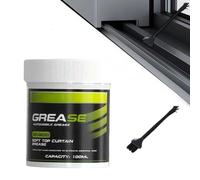 Graisse Automobile, 100ml Graisse Blanche Au Lithium Avec Brosse | Lubrifiant Pour Charnières Et Glissières De Voiture | Graisses Pour Porte, Frein, Bearing De Remorque, Garage