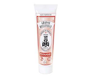 GRAISSE BELLEVILLE Etiquette Rouge Tube de graisse graphitée haute température 150g, Noire