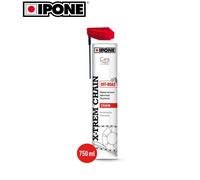 IPONE - Graisse de Chaîne Ultime pour Moto Tout-Terrain X-trem Chain Off-Road - Résiste aux conditions extrêmes - Cross-Enduro - Pulvérisation précise - Diffuseur Multi-positions 750 ml