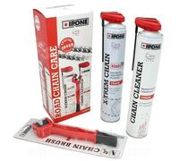 GRAISSE CHAINE IPONE X-TREM CHAIN ROAD 750ML (AEROSOL) + 1 SPRAY CHAIN CLEANER 7