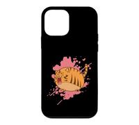 Graisse Chat Japonais Style Kawaii Animal Coque pour iPhone 12 Mini