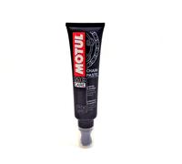 Motul - Lubrifiant Chaine Moto Route en Pâte - Tube avec Embout Applicateur Brosse - Couleur Blanche Pour Application Facile - Compatible O-RING, X-RING, Z-RING - MC Care Chain Paste C5-150 ml