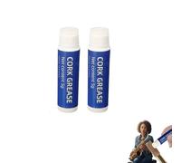 Graisse de Liège,Graisse pour liège,Cork Grease Stick, pour liège cork grease pour Saxophone Clarinette Flute Oboe (Bleu)