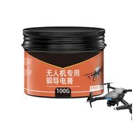 Graisse de Plaquettes de Frein | Graisse 100g Haute Température | Lubrifiant Anti-Bruit pour Équipement, Drone, Moyeux de Roue, Roulements Automobiles et Installation de Bougies d'Allumage