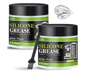 Graisse de Silicone - Graisse de Lubrifiant de Qualité Alimentaire pour le de Machine à Expresso, Scellant de Plombiers Imperméables pour les Plombiers, Joints en Caoutchouc, Robinet