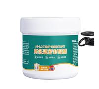 Graisse de silicone - Lubrifiant étanche pour robinet et soupape - Mastic d'étanchéité pour joints de douche, joints de piscine, réparation de toilettes - Pâte transparente