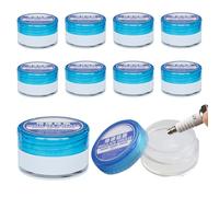 Graisse Diélectrique,10 Pièces de Graisse à Base de Silicone | Lubrifiant de Protection Isolante pour Connecteurs Électriques Automobiles Marins Bougies de Allumage et Bornes de Batterie