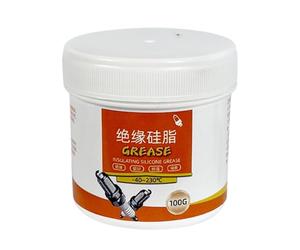 Graisse diélectrique pour fiches électriques - 100 g - Lubrifiant isolant et mastic - Graisse diélectrique pour véhicules à moteur - Pour joints toriques, bornes de batterie, roulements de véhicules