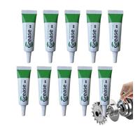 Graisse diélectrique pour les bougies d'allumage - 10 PCS composé de silicone polyvalent, isolation du connecteur électrique, lubrifiant automobile étanche pour les pièces de freinage, applications ma