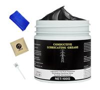 Graisse électrique conductrice - Lubrifiant haute performance | Pâte diélectrique de protection pour bornes de voiture, bougies d'allumage, contacts électriques | Haute température, antioxydant, pour