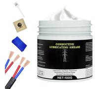 Graisse électrique pour raccords - Graisse diélectrique en silicone - Graisse de contact électrique - Pâte lubrifiante électrique conductrice - Lubrifiant automobile à haute performance