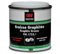 Graisse graphitée - lubrification sèche - boite de 350 gr GEB