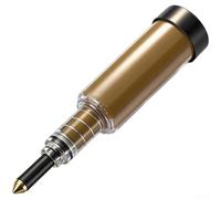 Graisse lubrifiante pour barre de tronçonneuse avec buse en métal, huile de réduction de l'usure antirouille pour un fonctionnement fluide, huileur manuel portable