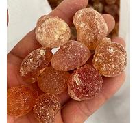 Graisse Naturelle Ambres Résine Cristal Pierre Brute Diffuseur D'arôme Sans Feu Ornements En Pierre D'ambre Brut Décor De Collecte D'énergie,100g (Non Lavable)