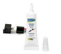 Graisse pour bornes de batterie - 5 g - Pâte lubrifiante diélectrique conductrice - Pâte de protection pour contact électrique - Pour voiture, marine, remorque, camion, garage, atelier, industrie