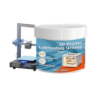 Graisse Pour Imprimante 3D | 100 Ml Lubrifiant Pour Vis Mère,Lubrification d'Imprimante 3D | Pour Makers, Techniciens, Femmes, Hobbyistes, Tiges Linéaires, Roulements, Bagues, Atelier, Loisirs Créatif