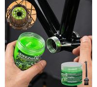 Graisse pour roulements de vélo imperméable, lubrifiant vert pour moyeux, boîtiers de pédalier et caissons de direction. Entretien synthétique pour VTT, vélo de route, pièces Shimano SRAM 3PCS