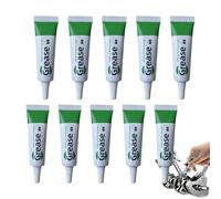 Graisse Silicone Automobile - 10 Pièces Graisse D'isolation Électrique, Lubrifiant Silicone Haute Performance Pour L'électronique, Bougie D'allumage Et Protecteur De Borne De Batterie, Pâte De Blindag