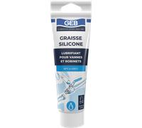 GEB – Graisse silicone lubrifiant pour robinetteries spécial eau potable – Tube 125 ml blanc