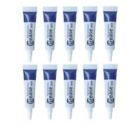 Graisse silicone pour joints toriques,Graisse de plombier étanche - 10 pièces graisse de Valve de plombier en Silicone pour joints toriques, lubrification longue durée