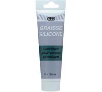 GEB – Graisse silicone lubrifiant pour robinetteries spécial eau potable – Tube 125 ml blanc