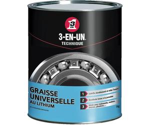 Graisse universelle au lithium 3-EN-UN TECHNIQUE - pot - 1kg