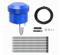 Graisseur de Chaîne de Moto, Huileur de Chaîne de Moto à Commande Manuelle, Pièce de Tasse D'huile de Moto, Robuste et Durable, Accessoires Modifiés, Facile à Utiliser (Bleu)